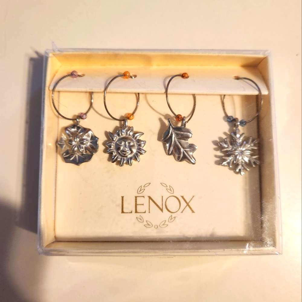 Lenox Set of 4 Wine Charms
